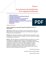 Procesos de Manufactura