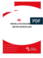 Modelo Seguridad Metro Barcelona