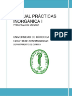 Manual Practicas Inorganica I