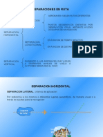 Separaciones en Ruta