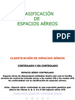 Clasificaciòn de Espacios Aèreos