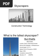 Skyscrapers: Construction Technology