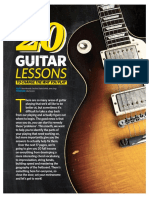 20 Guitar Lessons PDF