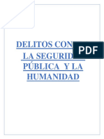 Delitos Contra La Humanidad