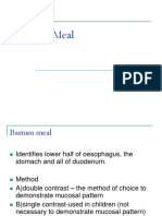 Barium Meal