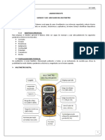 Laboratorio 1 Manejo y Uso Adecuado Del Multimetro