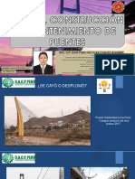 PRESENTACION CURSO - DISEÑO DE PUENTES - CACP PERU 2018 - Ing. Jean Piers PDF