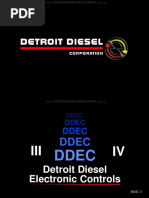 Course Detroit Diesel Electronic Controls Ddec III IV Systems Components Hardware Repair Tools Electricy Troubleshooting PDF