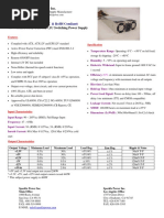 Fsp460-601U: (Active PFC & Rohs Comliant)