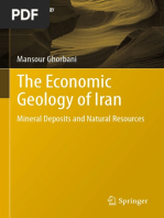 The Economic Geology of Iran - Mineral Deposits and Natrual Resources PDF