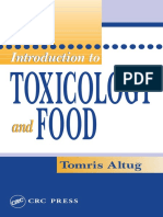 Introduction To Toxicology and Food PDF