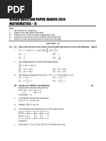 HSC Maths 2014 Part 2