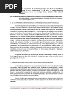 Los Patrones de Vinculación Patológica: Más Allá de La Dependencia Emocional.