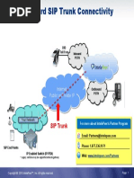 Simple SIP Trunk Flow