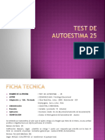 Test de Autoestima 25