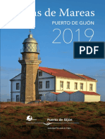 Tabla Mareas Gijon 2019 Web