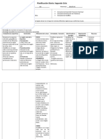 Planificación Diaria - Doc Exposicion