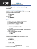 SP3D Equipment Practice Lab: Manipulating Equipment: Modifying The Properties of Equipment/Nozzles