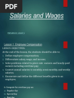 Salaries and Wages