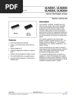 ULN2001, ULN2002 ULN2003, ULN2004: Description