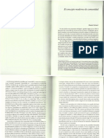 El Concepto Moderno de Comunidad PDF