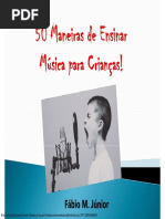 Ebook - 50 Maneiras de Ensinar Música para Crianças! PDF