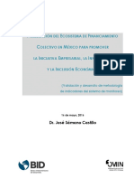 Reporte de Validacion de Indicadores de Crowdfunding PDF