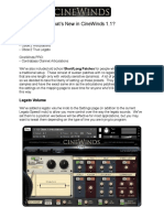 CineSamples - CineWinds CORE 1.1 User Manual