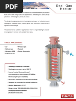 Seal Gas Heater: Typical Applications