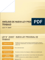 Analisis de La Nueva Ley Procesal de Trabajo