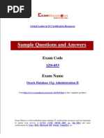 Sample Questions and Answers: Exam Code