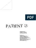 Patient 13 - Regles Simplifiees