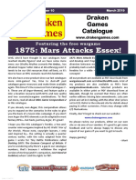 1875: Mars Attacks Essex!: Draken Games Catalogue