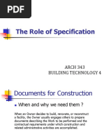 Building Technology 4 Specs Writing Slides 01