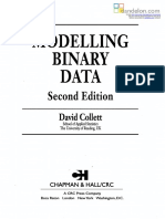 Modelling Binary Data: Second Edition