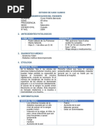 Estudio de Caso Clinico 5 PAE EN DIABETES