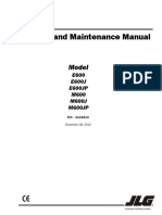 Manual de Servicio JLG E600 M600 Pat-08 PDF