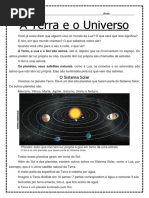 A Terra e o Universo