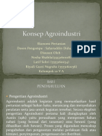 Konsep Agroindustri