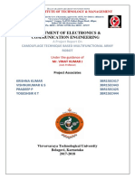 Department of Electronics & Communication Engineering: Camouflage Technique Based Multifunctional Army Robot