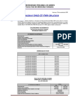 Medicina Calendarios Academicos 2019 Upla