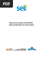 Manual Do Usuário Do SEI-CNEN Sistema Eletrônico de Informações PDF