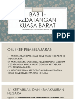 BAB 1 - Kedatangan Kuasa Barat