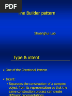 The Builder Pattern: Shuanghui Luo