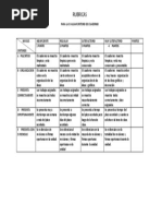 Rubricas para Evaluar Cuadernos