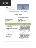 4th Yr Construction Scheme