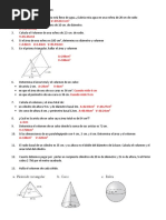 Area y Volumen