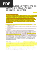 Archivetempconsecuencias y Maneras de Luchar Contra El Acoso Escolar