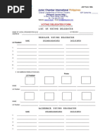 Voters Delegation Form Jci