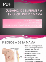 Cuidados de Enfermeria en La Cirugía de Mama